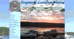 Desktop Screenshot of coeymanslandingmarina.com